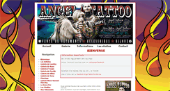Desktop Screenshot of angeltattoo.fr